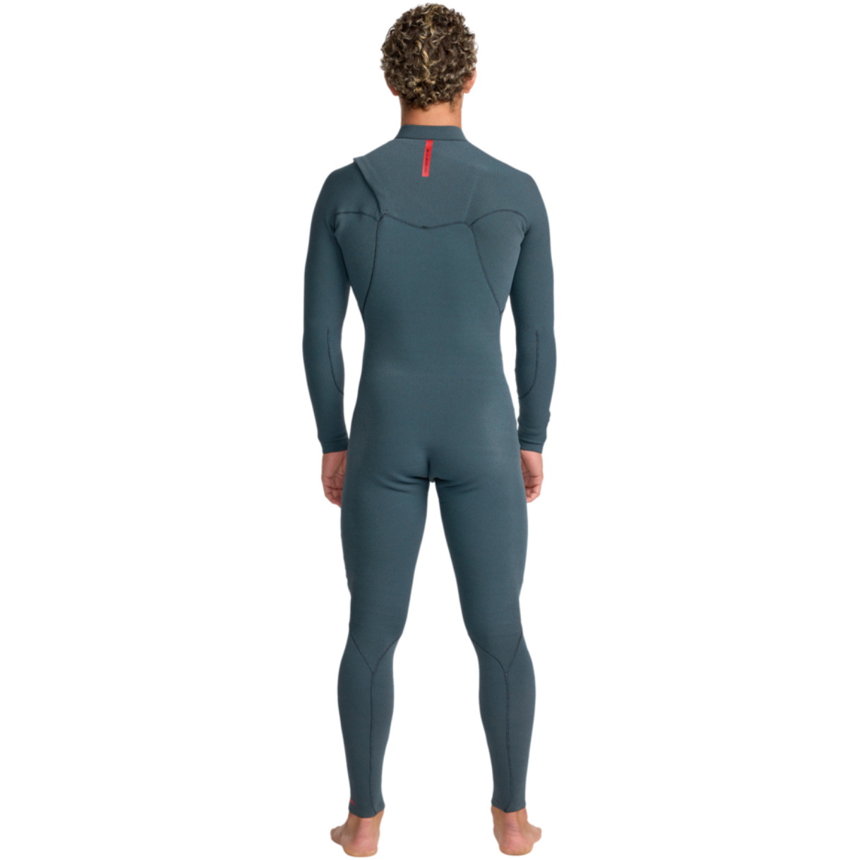 2026 Quiksilver Mens Highline 3/2mm Chest Zip Wetsuit 25AW213500 - Blue Fog